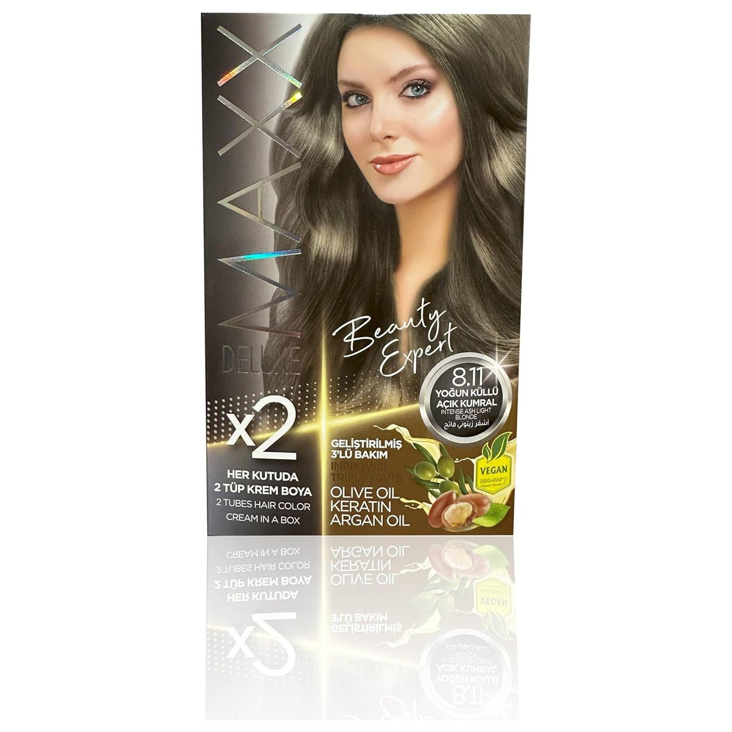 MAXX DELUXE 8.11 INTENSE ASH LIGHT BLONDE