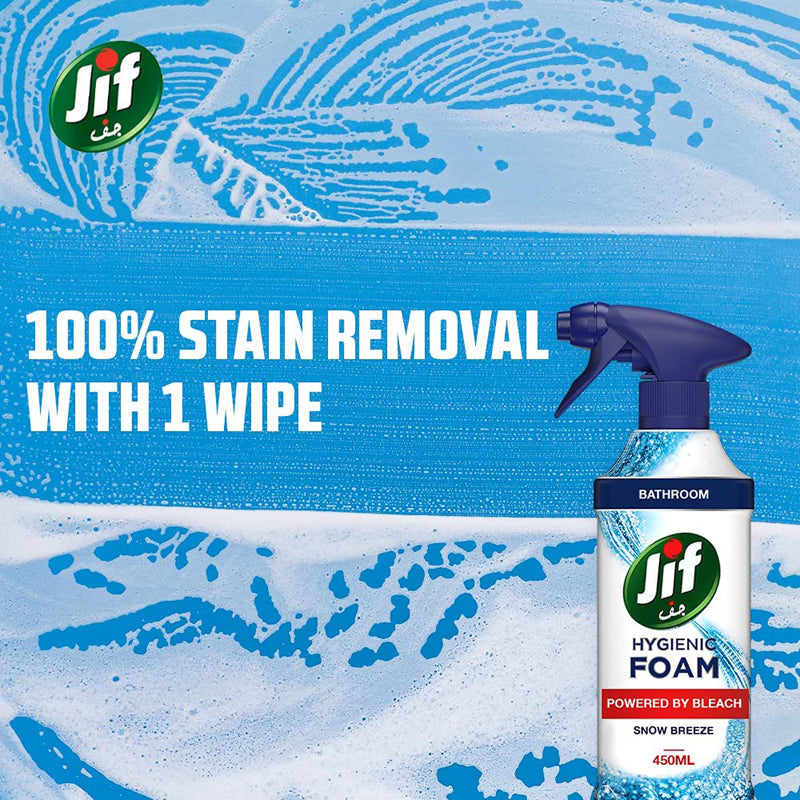 JIF HYGIENIC FOAM BATHROOM 450ML