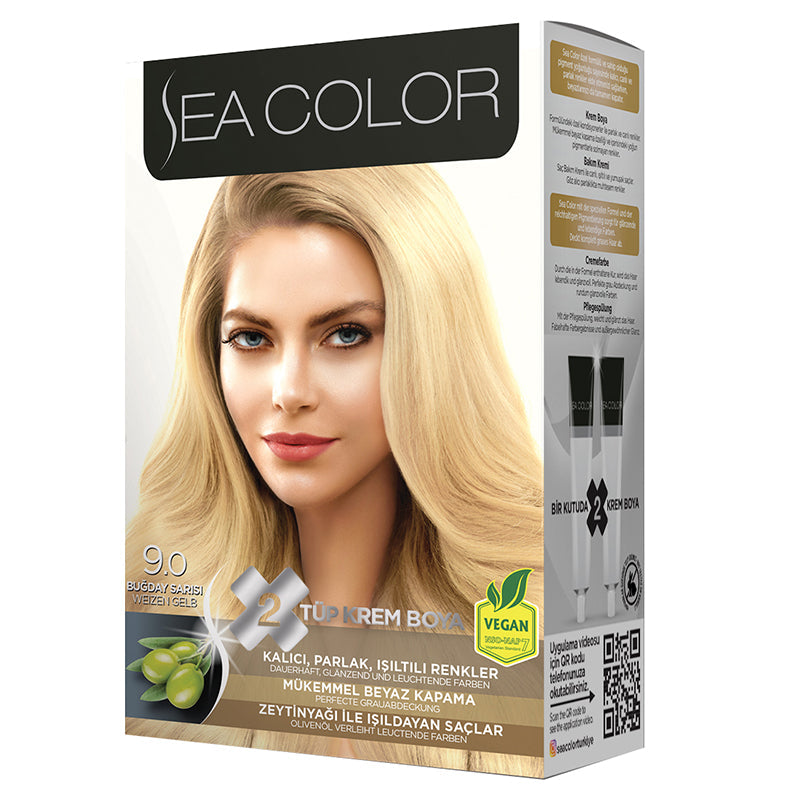 SEA COLOR 9-0 WHEAT BLONDE