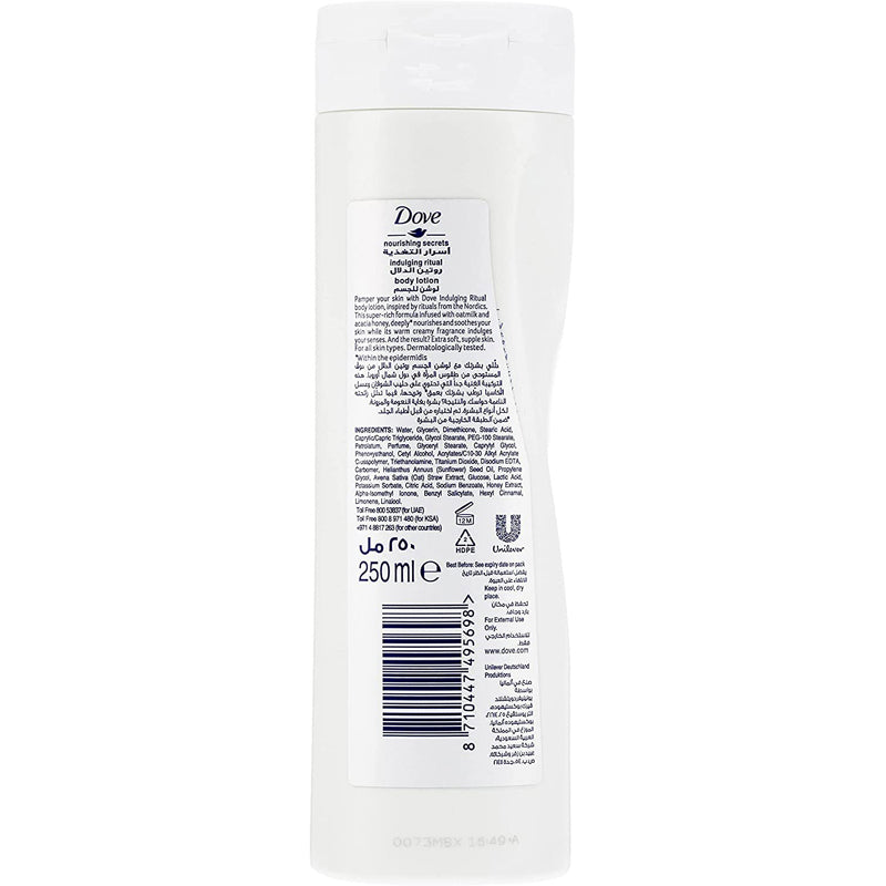 DOVE B/L INDULGING RITUAL 250ML