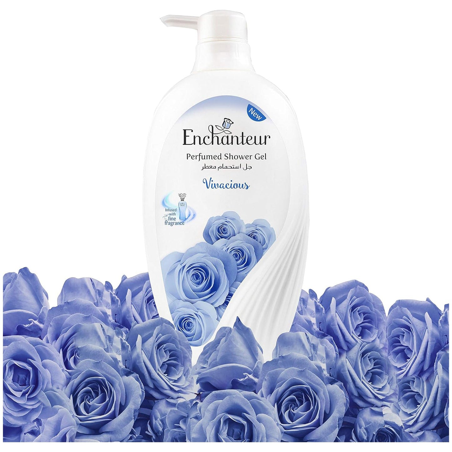 ENCHANTEUR VIVACIOUS SHOWER GEL 550ML
