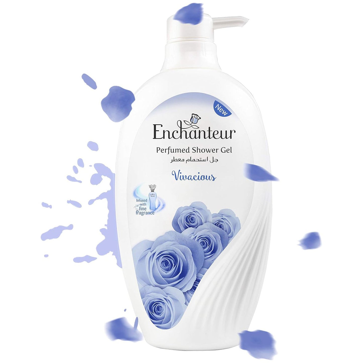 ENCHANTEUR VIVACIOUS SHOWER GEL 550ML