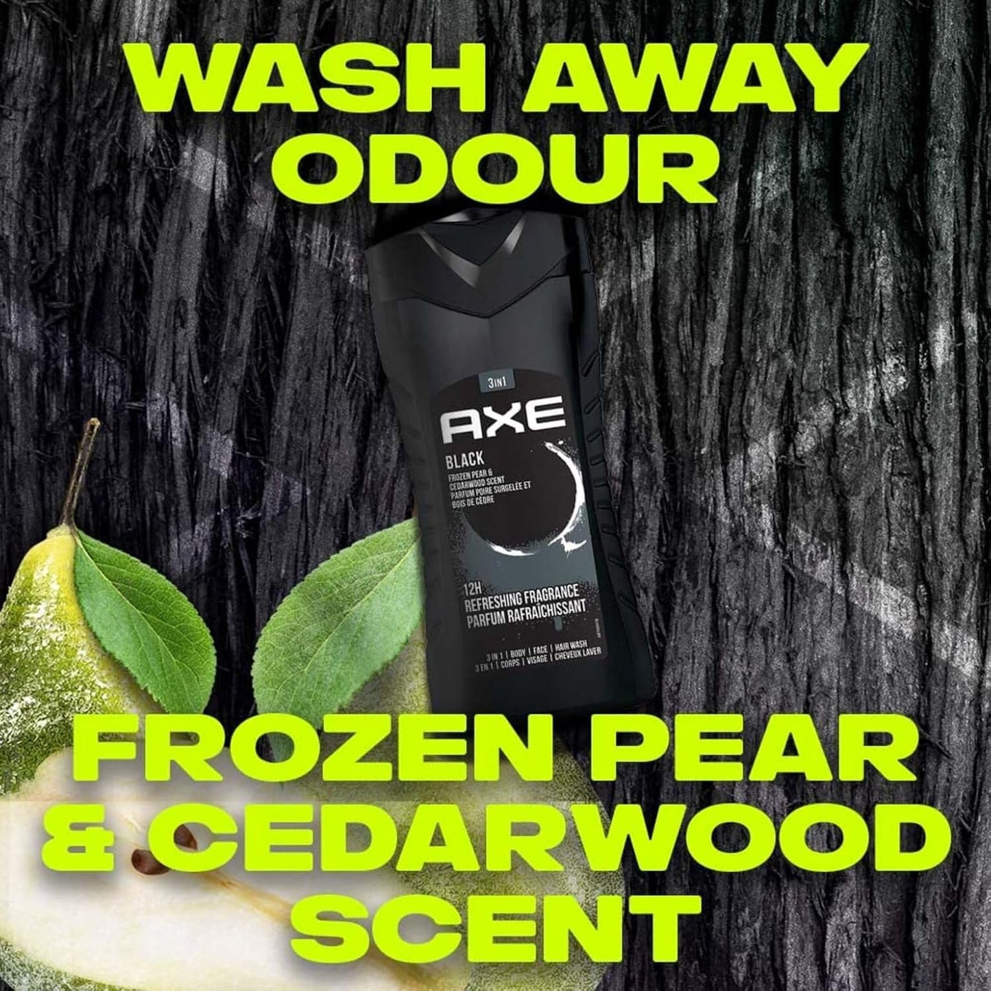 AXE SHOWER GEL BLACK 250ML