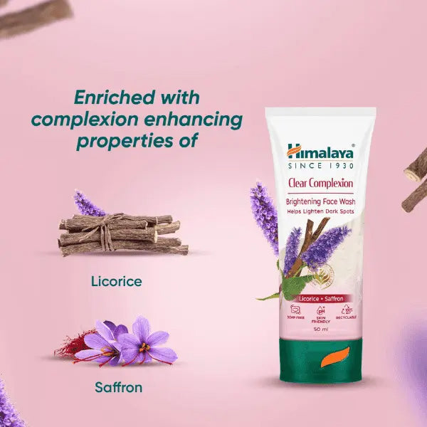 HIMALAYA F/WASH SAFFRON 50ML
