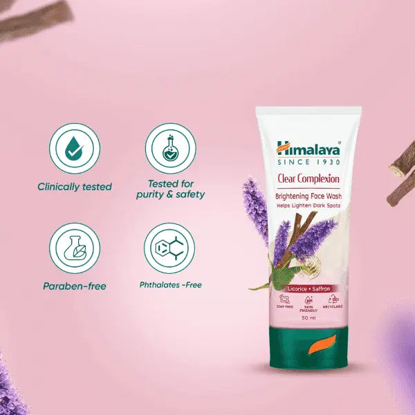 HIMALAYA F/WASH SAFFRON 50ML
