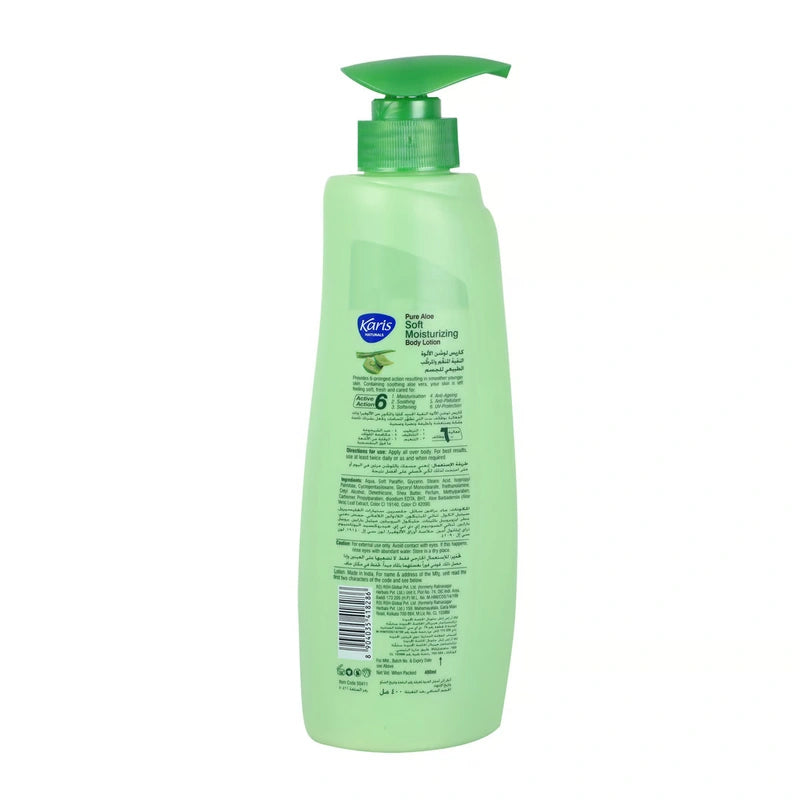 KARIS PURE ALOE LOTION 400ML