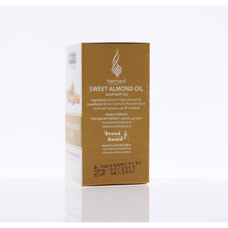 HEMANI OIL SWEET ALMOND 30ML