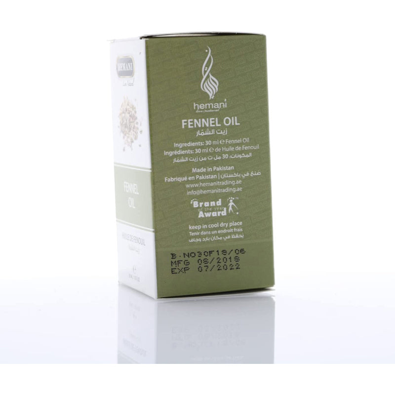 HEMANI OIL FENNEL 30ML