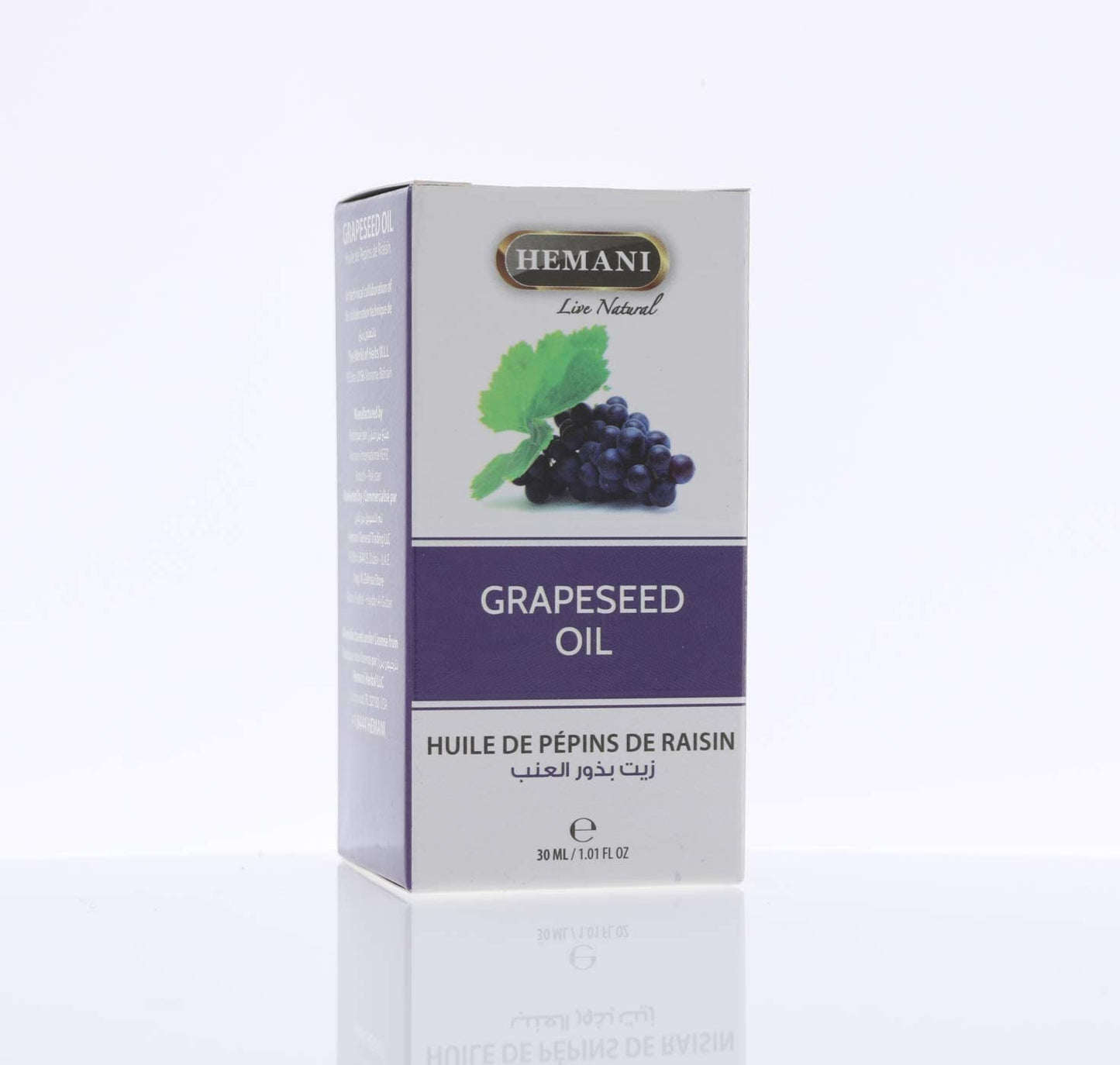 HEMANI OIL GRAPE SEED 30ML