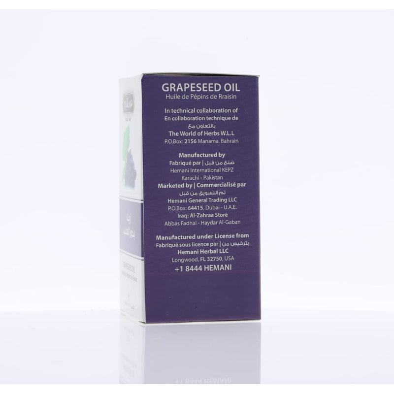 HEMANI OIL GRAPE SEED 30ML