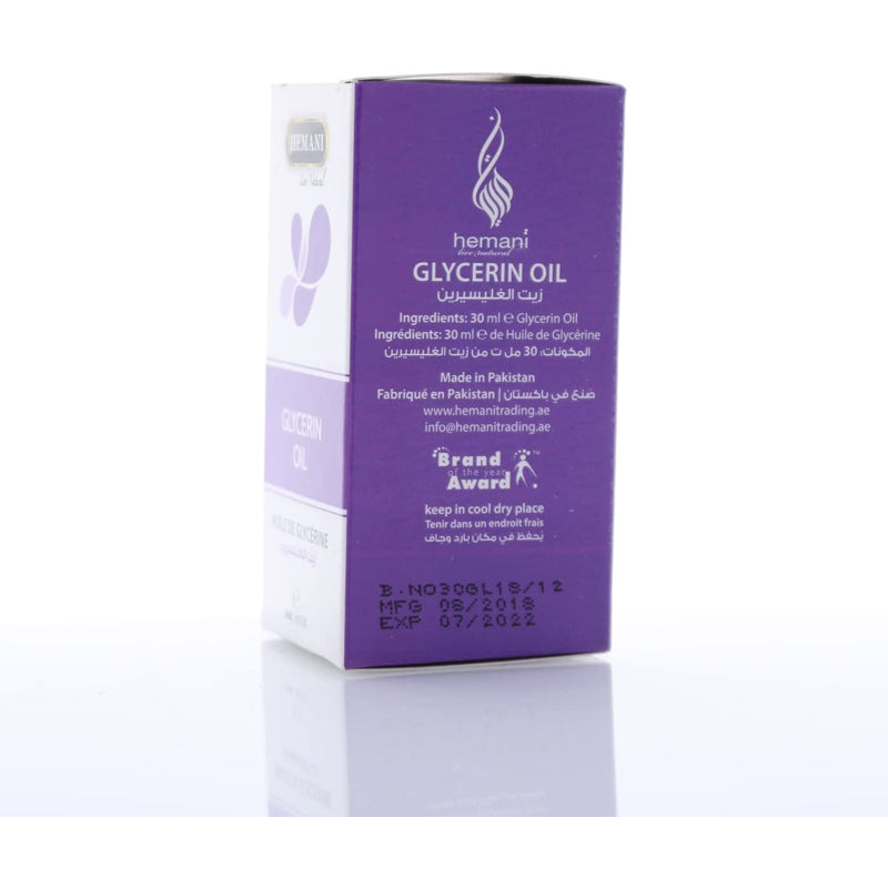 HEMANI OIL GLYCERINE 30ML