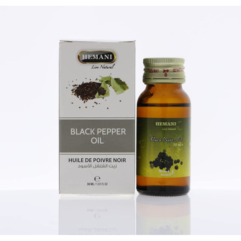 HEMANI OIL BLACK PEPPER 30ML