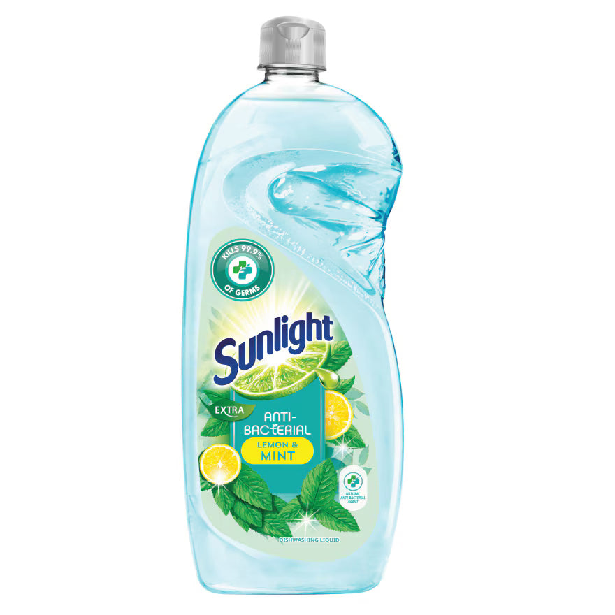 SUNLIGHT ANTI BACTERIAL LEMON & MINT 800ML