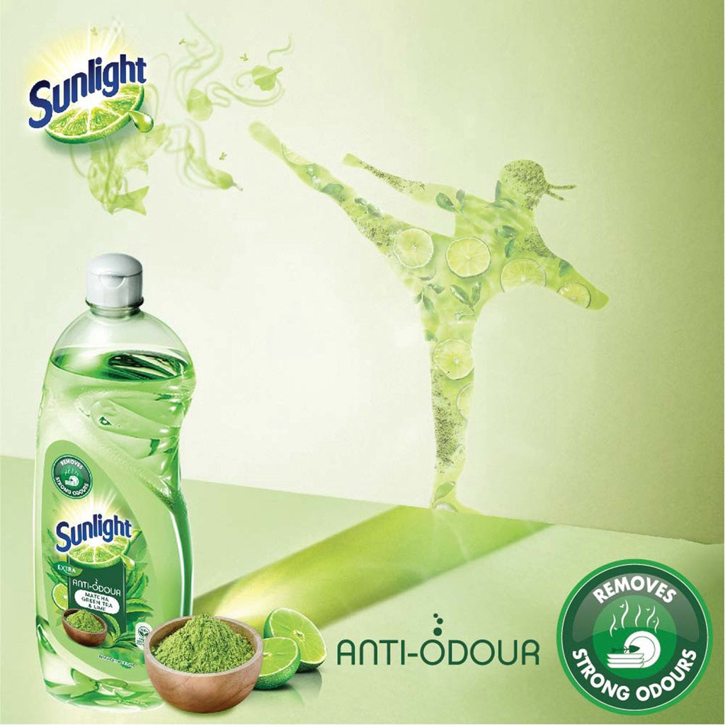 SUNLIGHT ANTI ODOUR DISH WASH 800ML