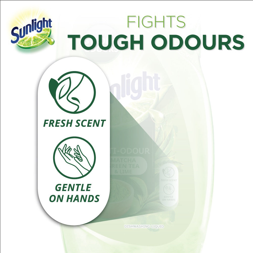 SUNLIGHT ANTI ODOUR DISH WASH 800ML