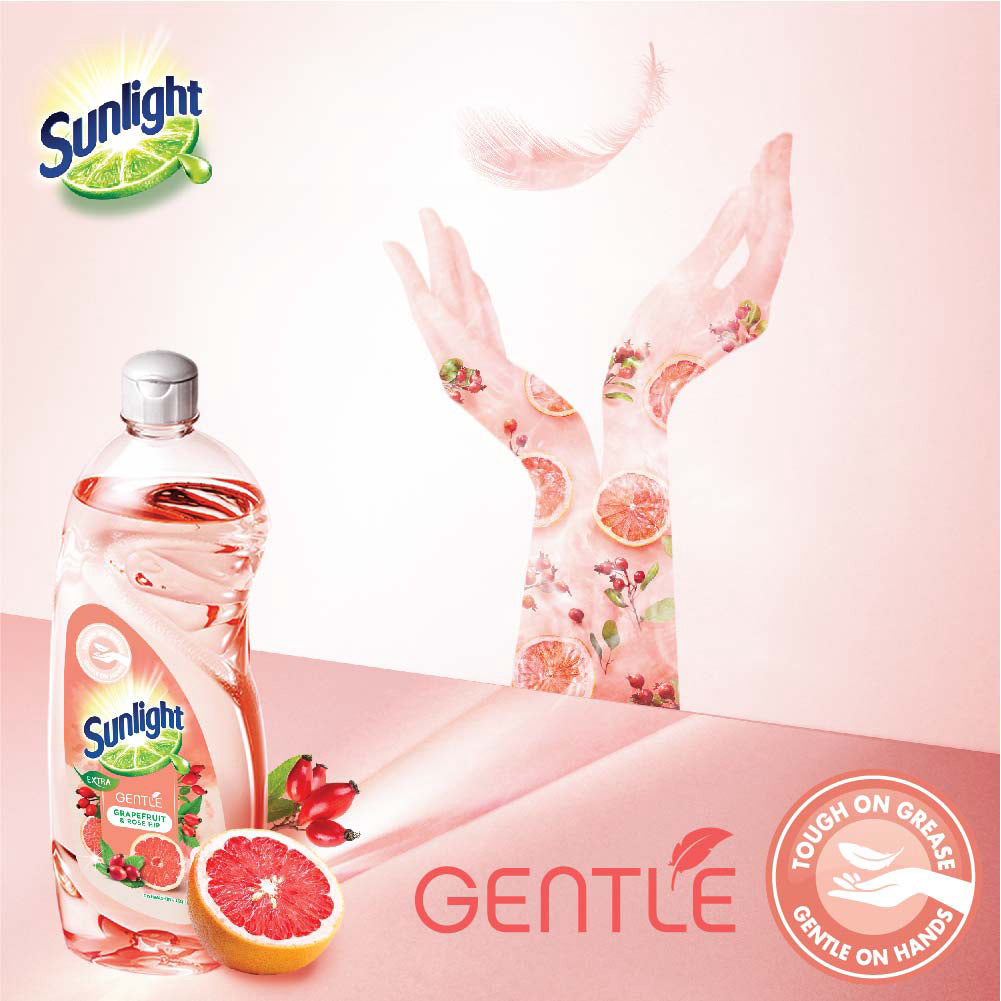SUNLIGHT GENTLE DISH WASH 800ML