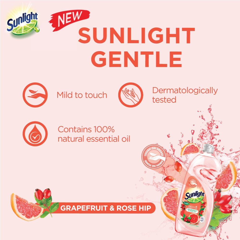 SUNLIGHT GENTLE DISH WASH 800ML