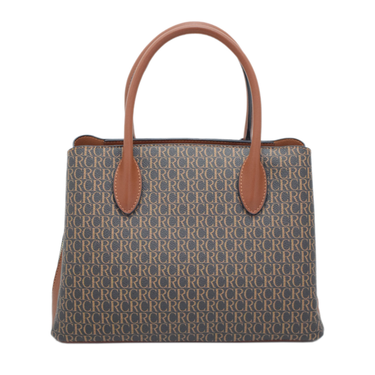 CANARLISA LADIES HANDBAG- 581-3 - BROWN