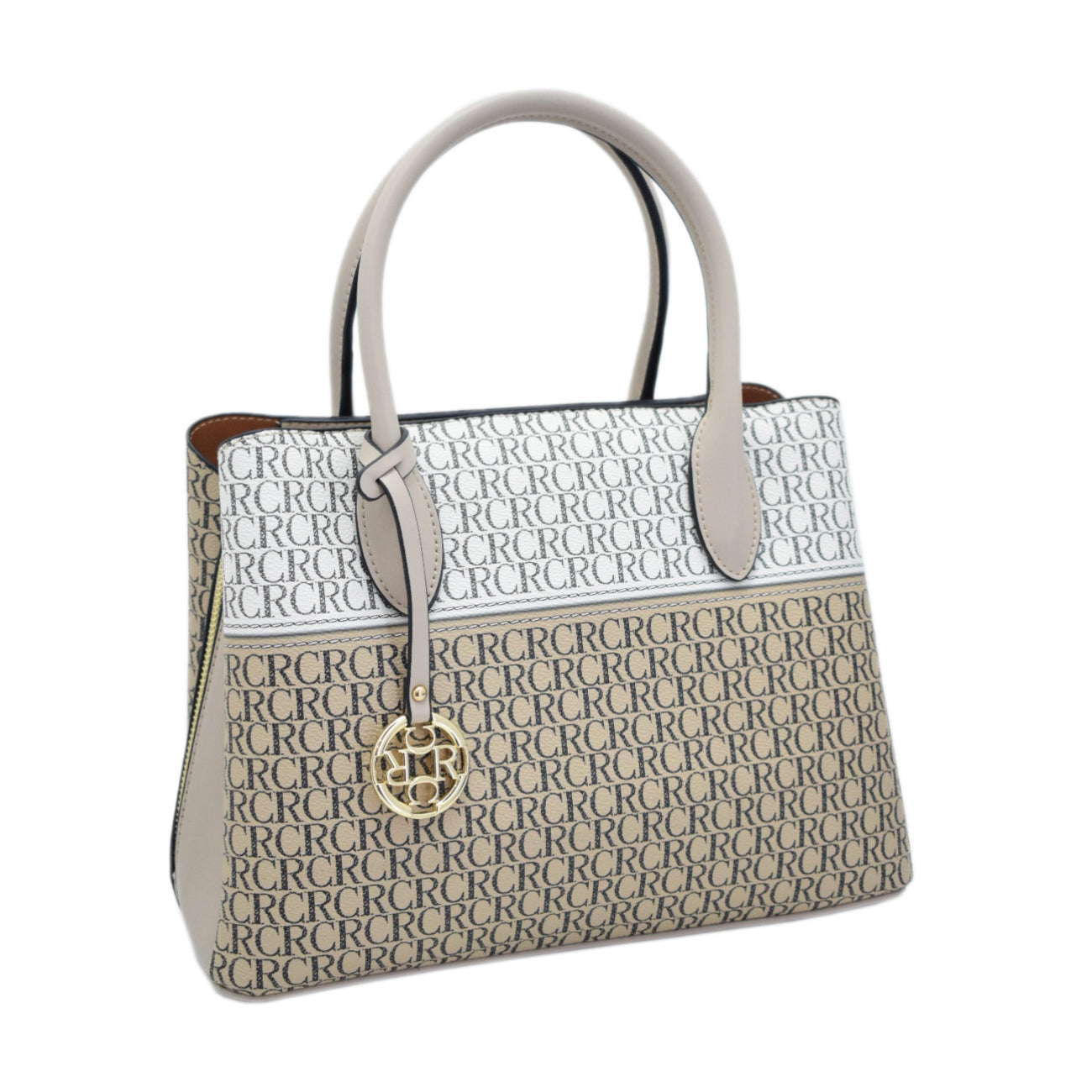 CANARLISA LADIES HANDBAG-581-3 - APPRICOT