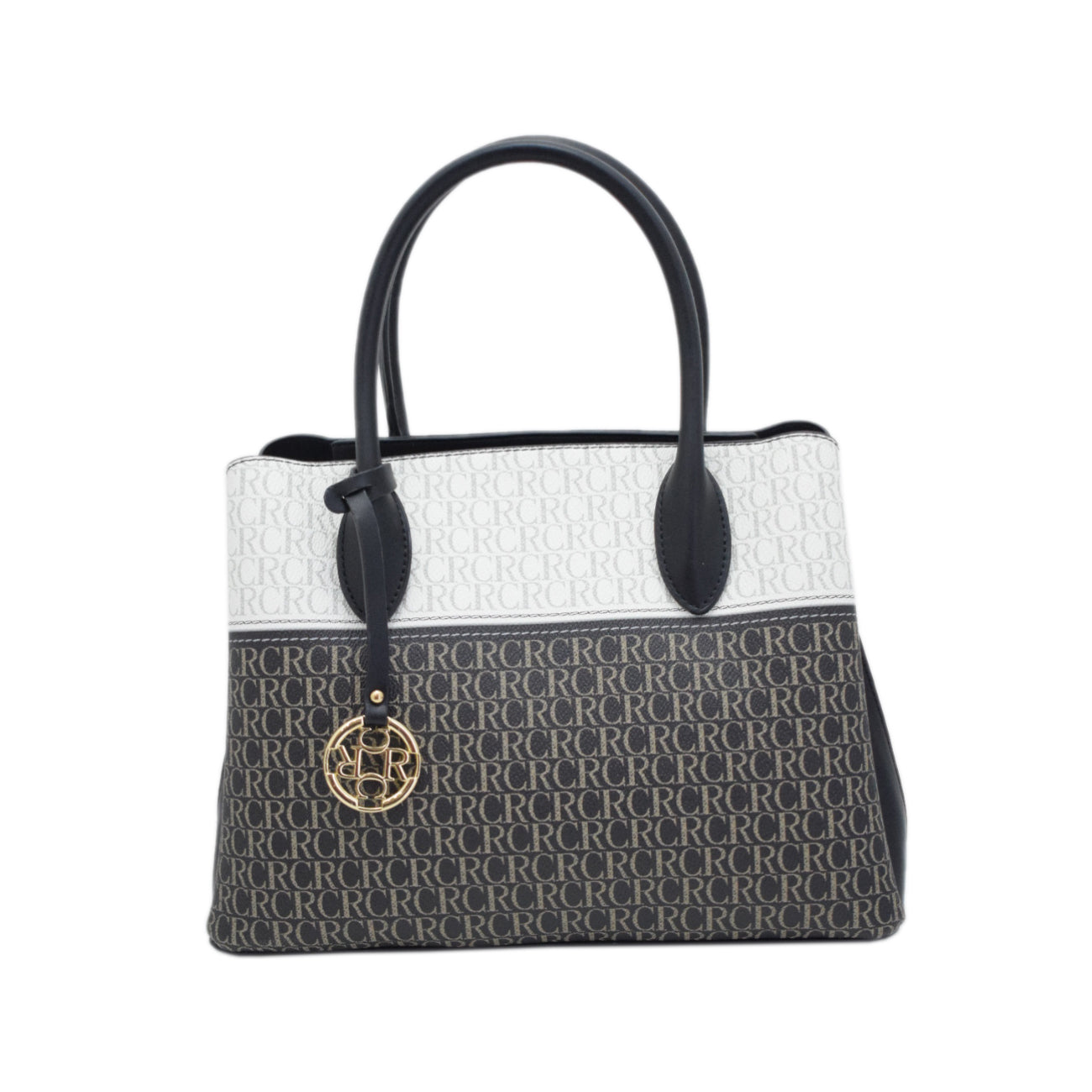 CANARLISA LADIES HANDBAG-581-3 - BLACK