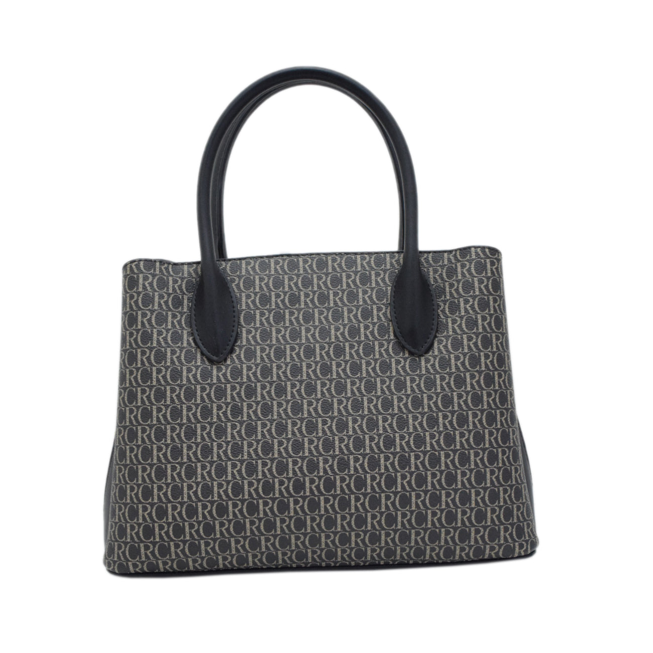 CANARLISA LADIES HANDBAG-581-3 - BLACK