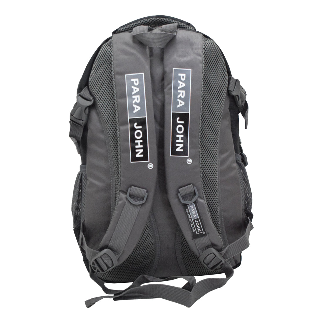 Parajohn School Bag 18'' - GRAY/BLACK