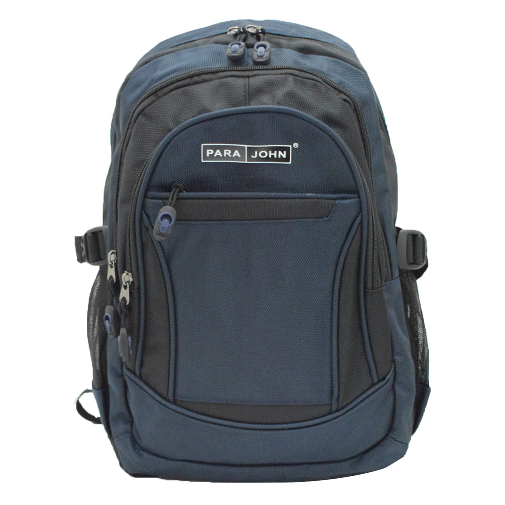 Parajohn School Bag 16 inch BLACK/NAVYBLUE