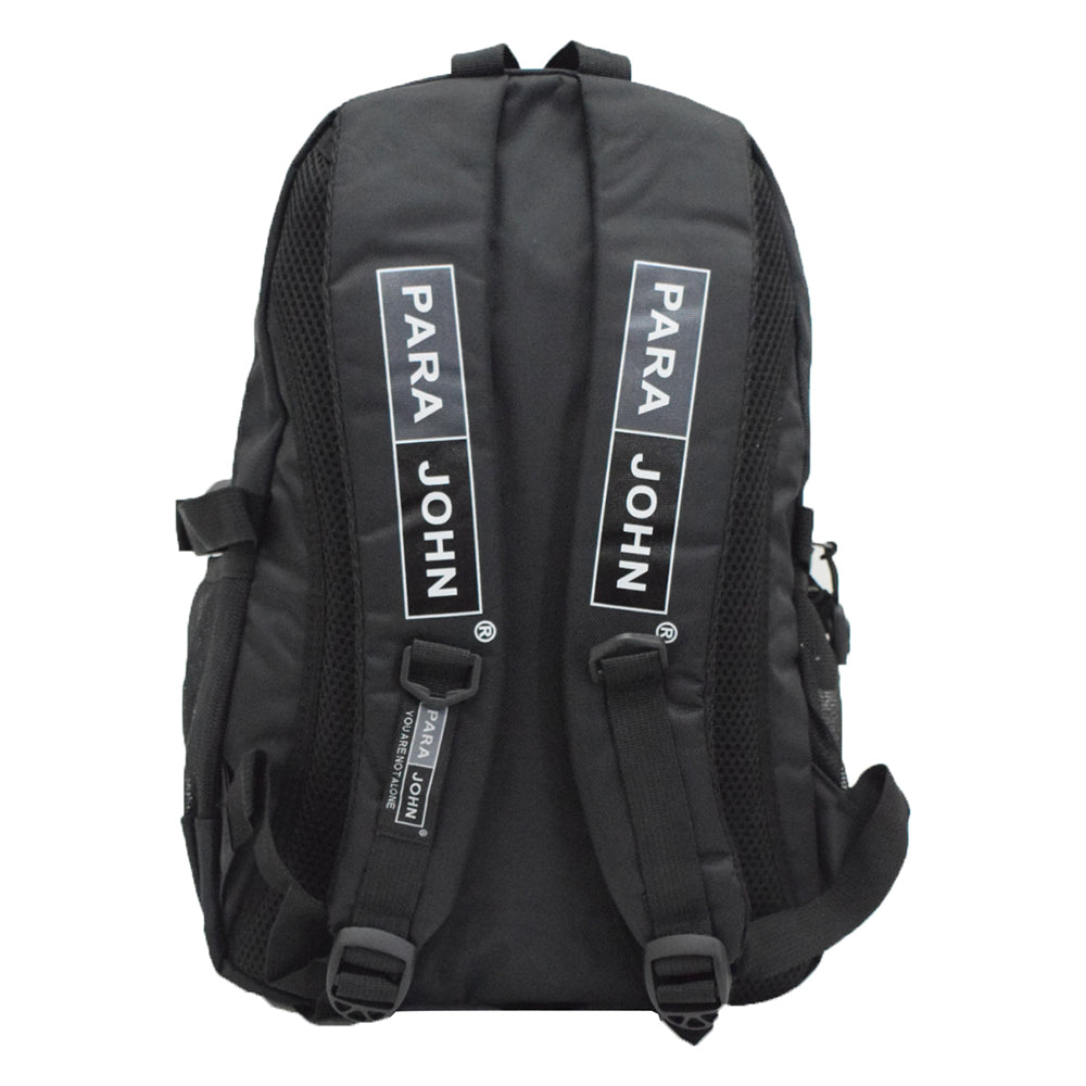 Parajohn School Bag 16 inch BLACK/NAVYBLUE