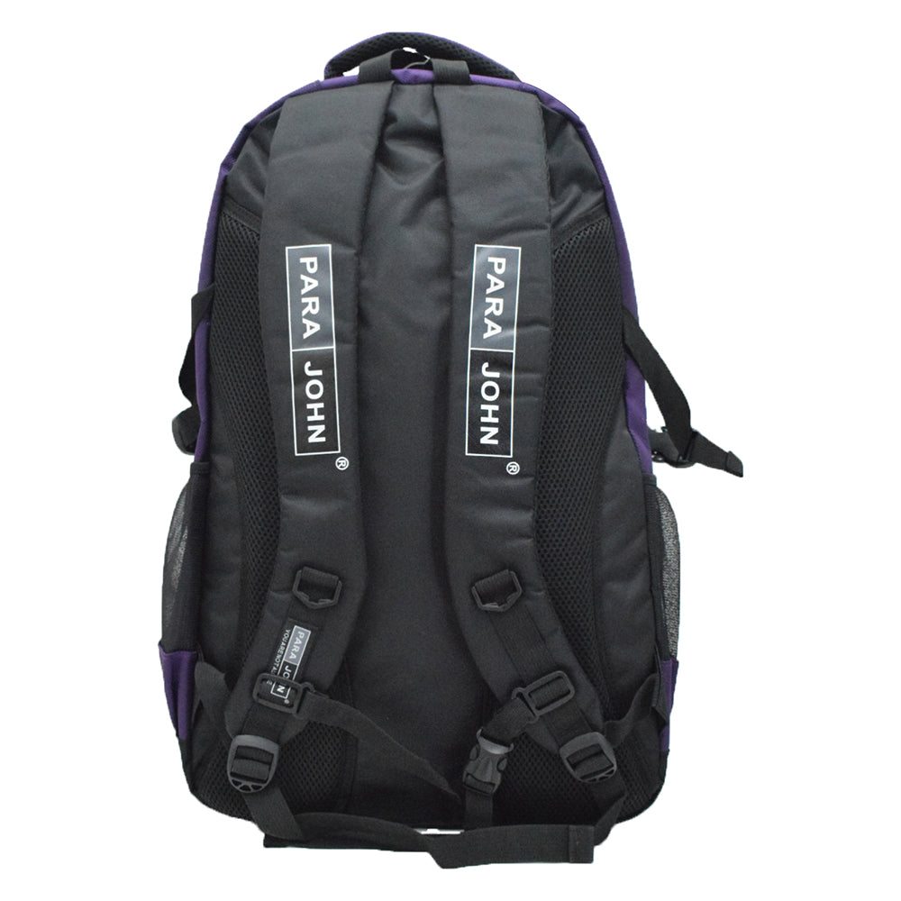 Parajohn School Bag 22 inch BLACK/PURPLE