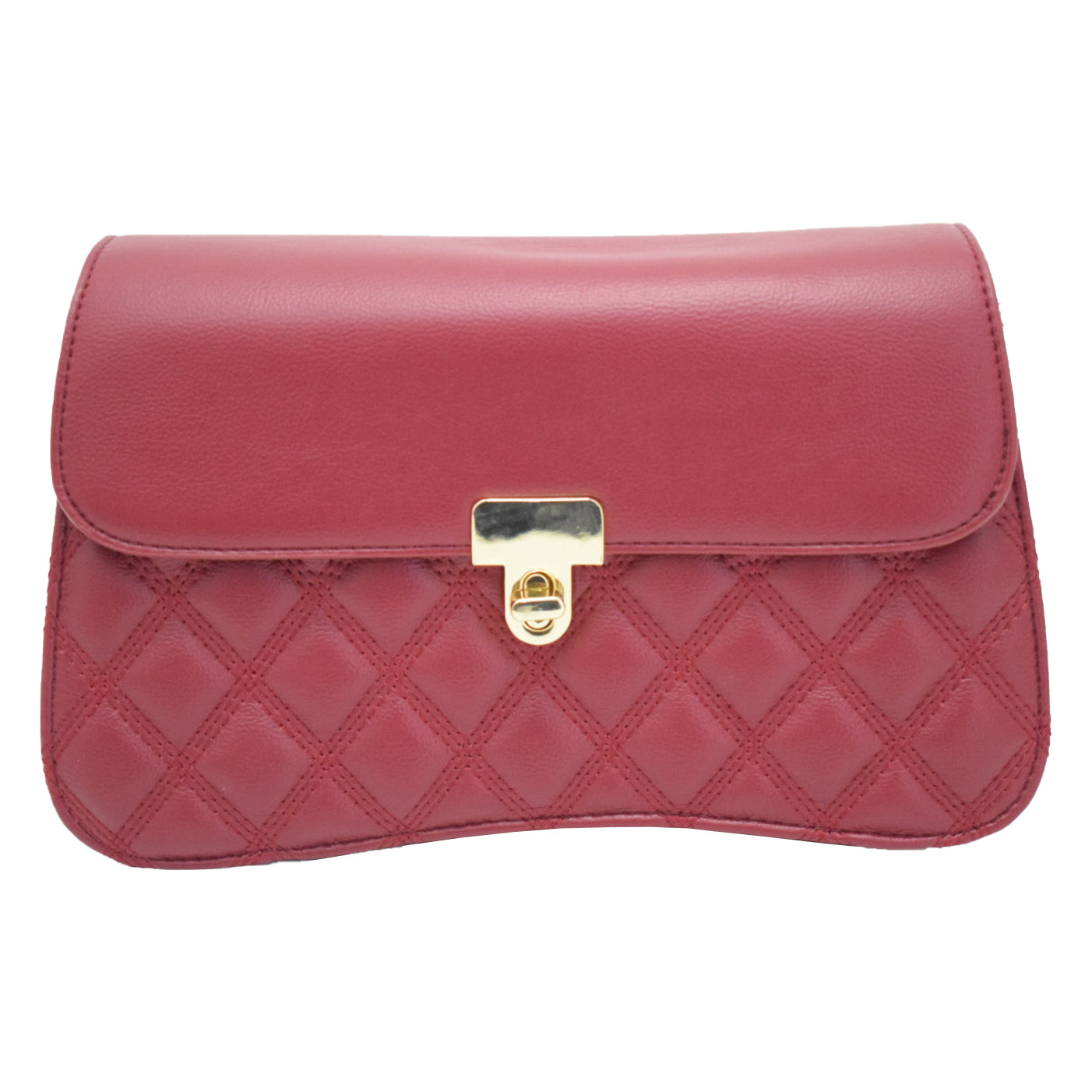 CANARLISA LADIES HANDBAG WINE RED