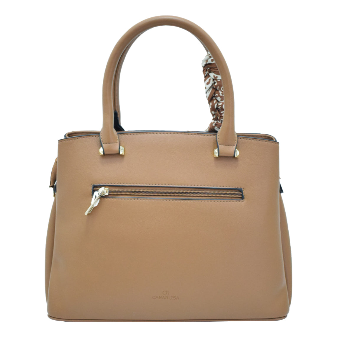 CANARLISA LADIES HANDBAG BROWN