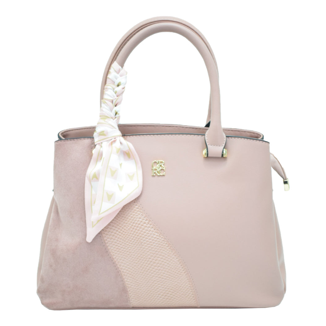 CANARLISA LADIES HANDBAG PINK