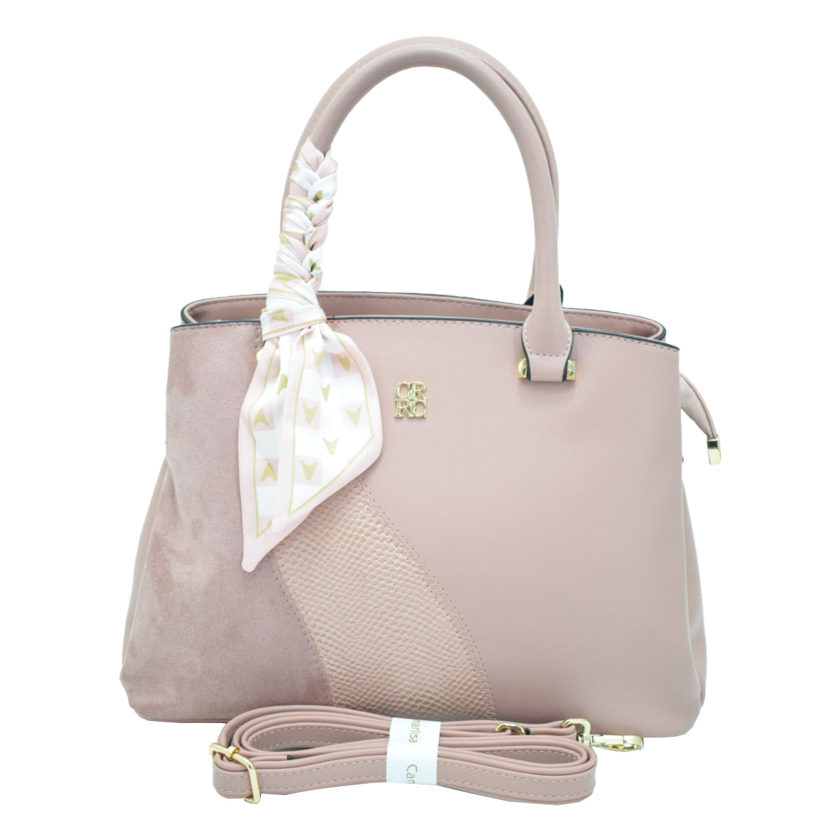 CANARLISA LADIES HANDBAG PINK