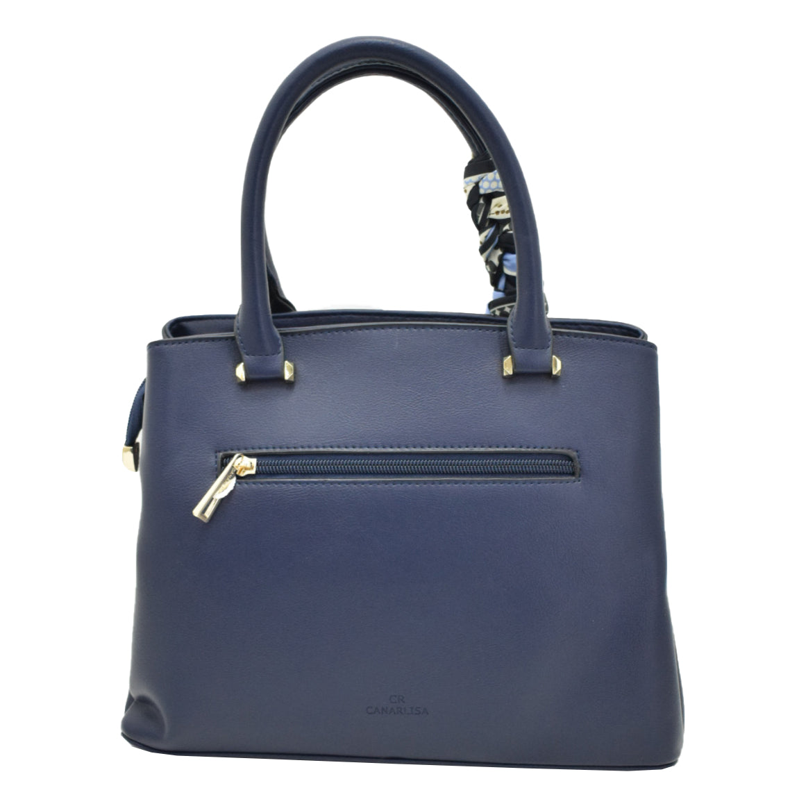 CANARLISA LADIES HANDBAG NAVY BLUE
