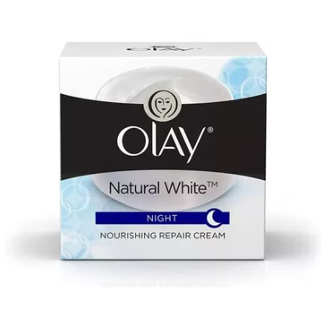 Olay, Natural Aura Night All-In-One Radiance Cream with Mulberry Extract, 50 g