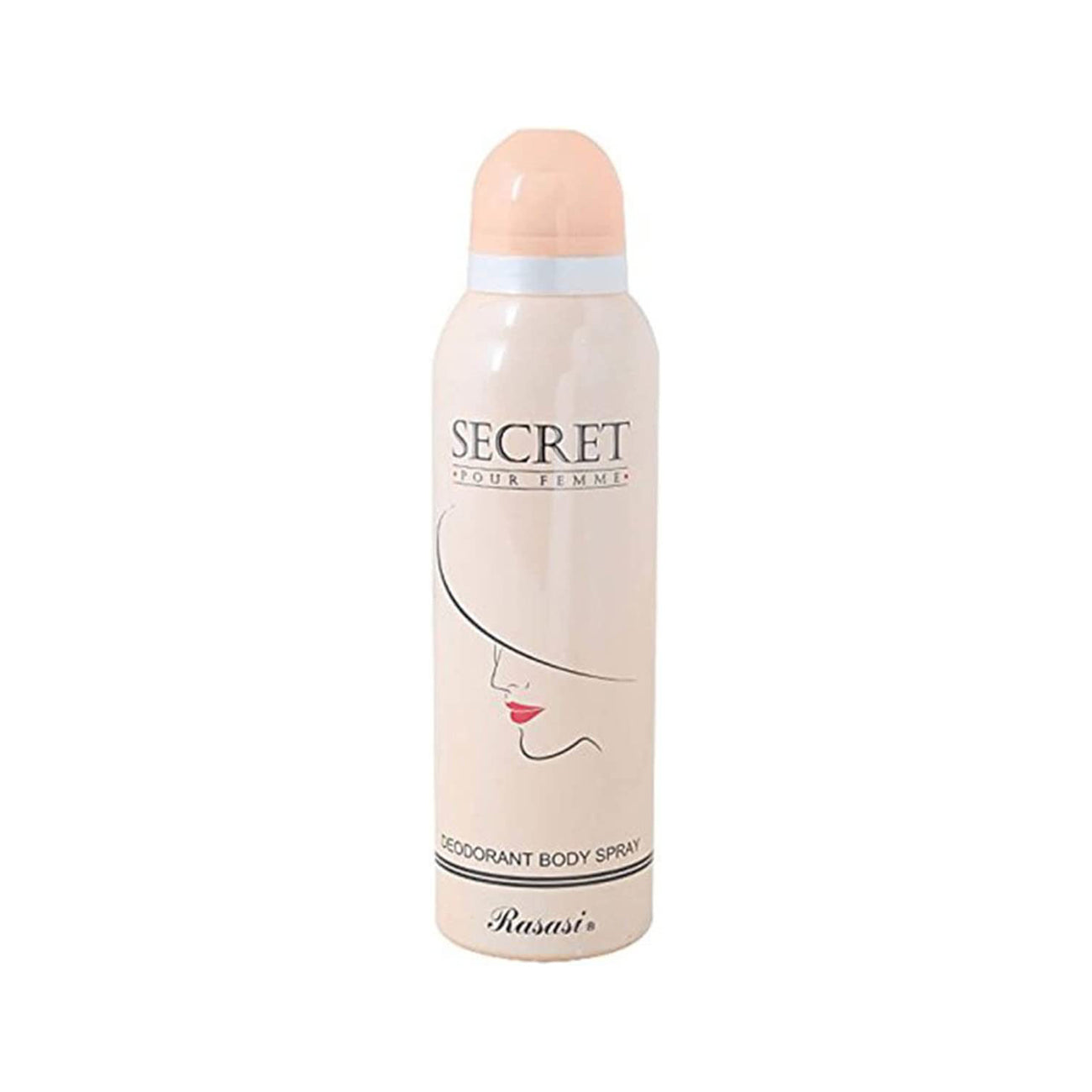 Rasasi Secret Pour Femme Deodorant Body Spray, 200 ml – Evisu Trading LLC