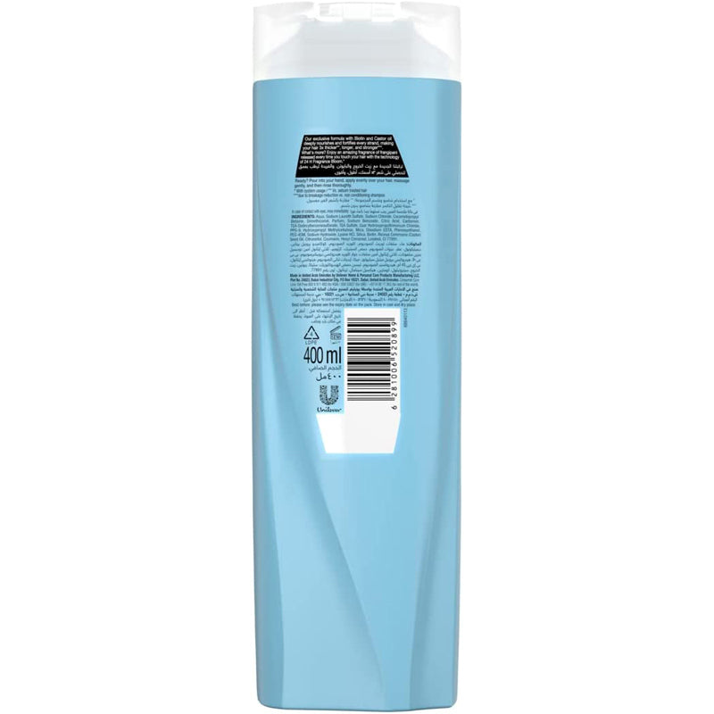 Sunsilk Noor Stars Shampoo Biotin & Castor Oil For Thick & Long Hair, 400Ml