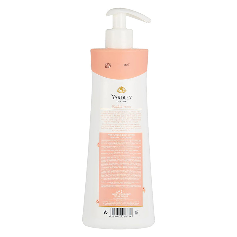 Yardley English Musk Moisturising Body Lotion 400ml