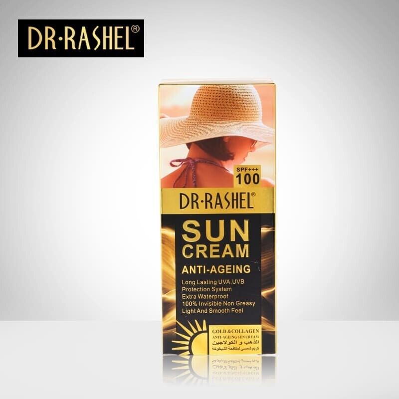 DR RASHEL Sun Cream SPF100 Anti-Ageing UVA/UVB Protection 80g