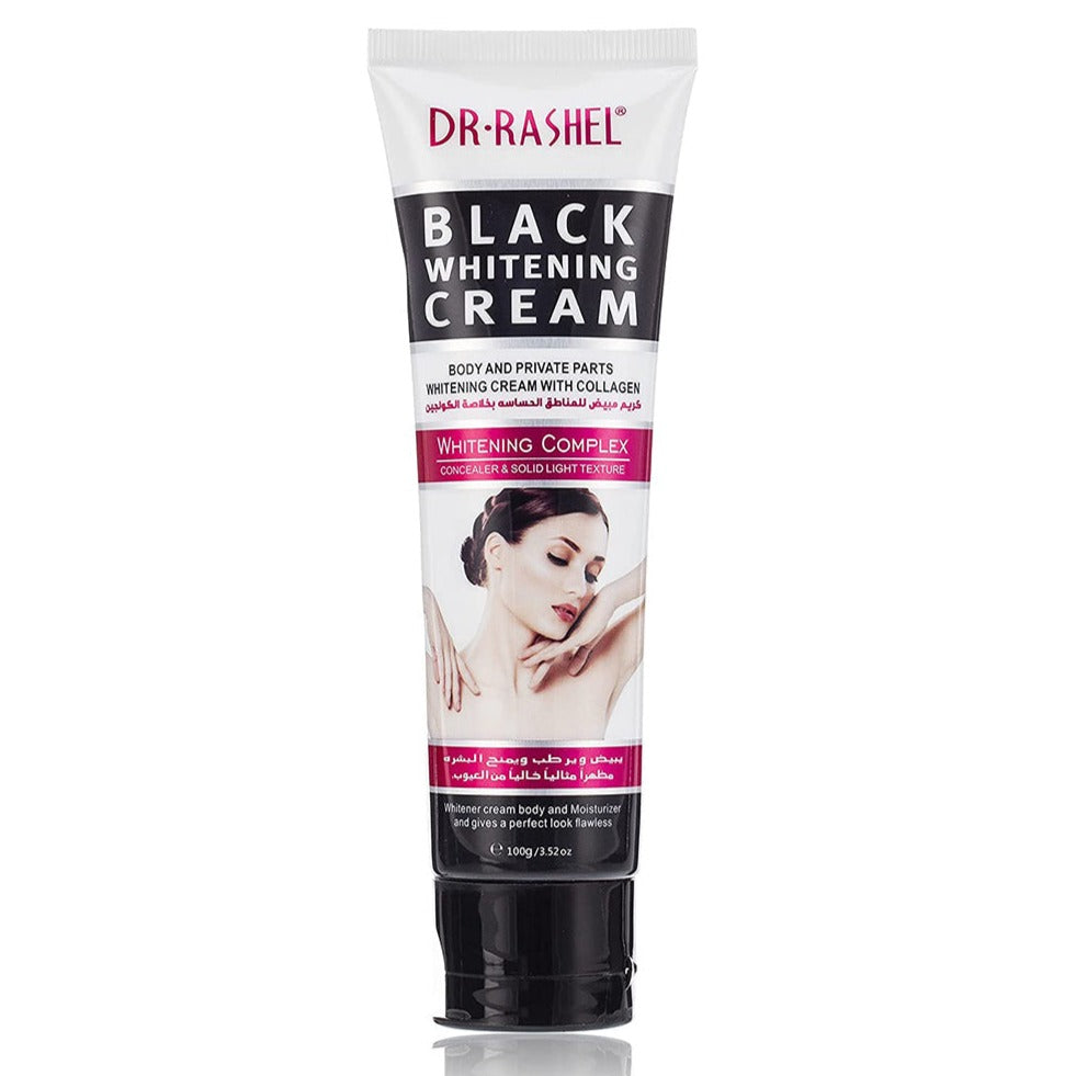 Dr.Rashel Black Whitening Cream With Collagen For Body And Private ...