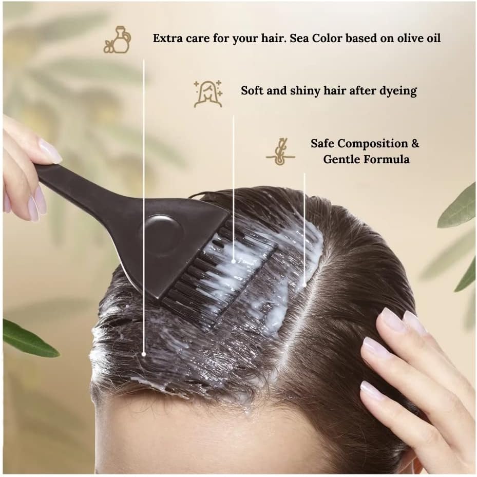 Sea Color More Intense Gray Hair Coverage Home Colorist Color Expert In The House- 1.1 Night Blue