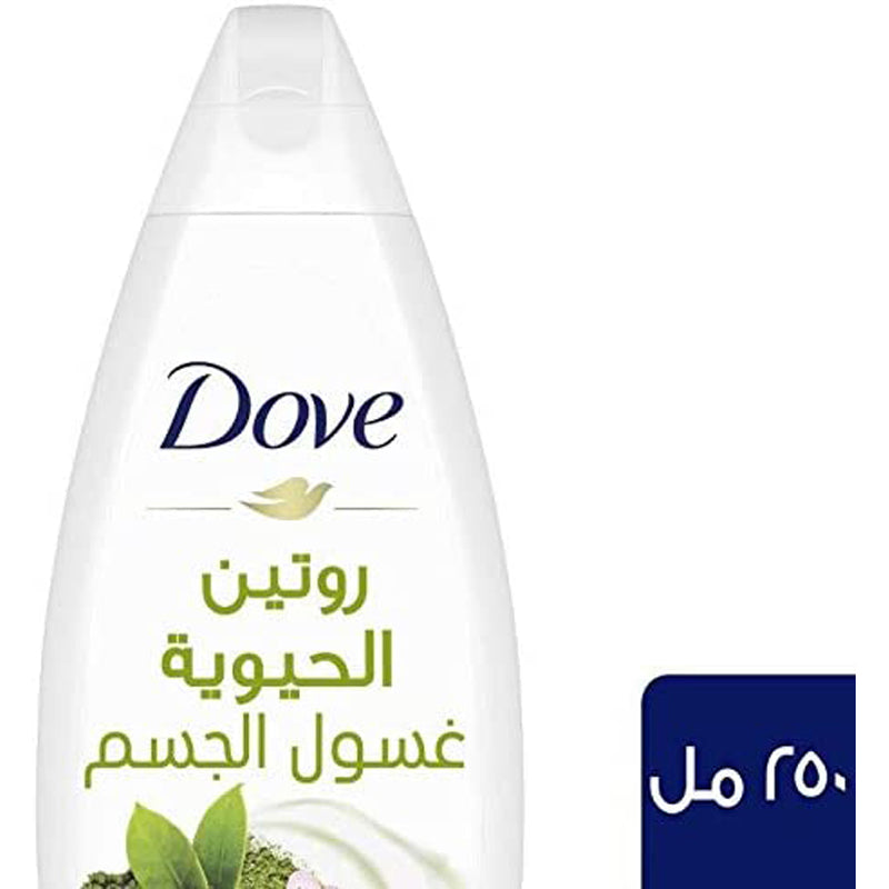 Dove Nourishing Secrets Awakening Ritual Body Wash Shower Gel With Matcha Green Tea And Sakura Blossom, 250 Ml