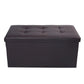 NSN6011-1 BROWN OTTOMAN BOX