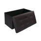 NSN6011-1 BROWN OTTOMAN BOX