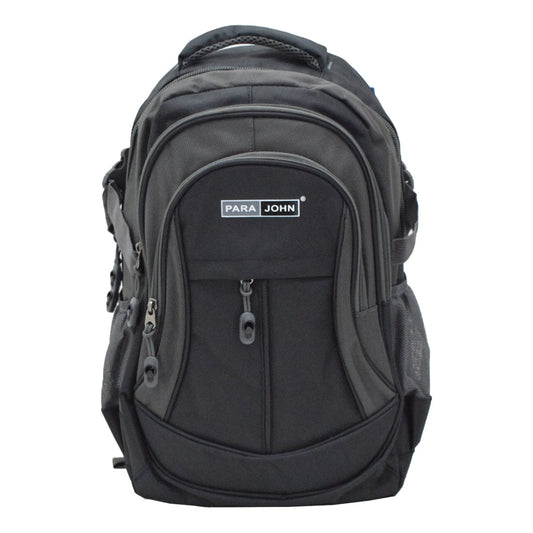 PJSB6013 GRAY/BLACK PJ SCHOOL BAG 18"