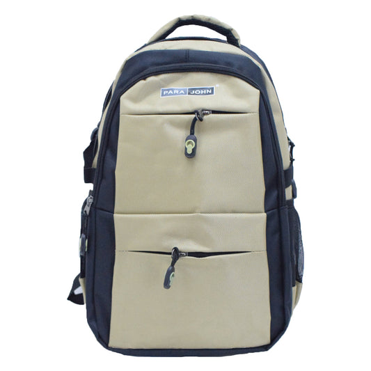 PJSB6014 BLACK/GOLD PJ SCHOOL BAG 18"