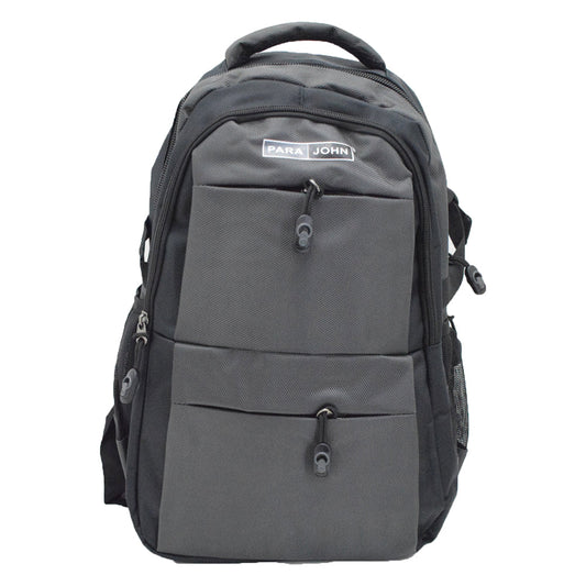 PJSB6014 BLACK/GRAY PJ SCHOOL BAG 18"