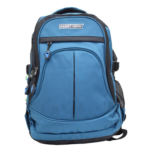 PJSB6001 BLACK/SKYBLUE PJ BAG 18"