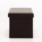 NSN6025-1 BROWN OTTOMAN BOX