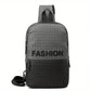 Fashion Casual Lightweight Men's Chest Bag, Outdoor Travel Waterproof Shoulder Bag